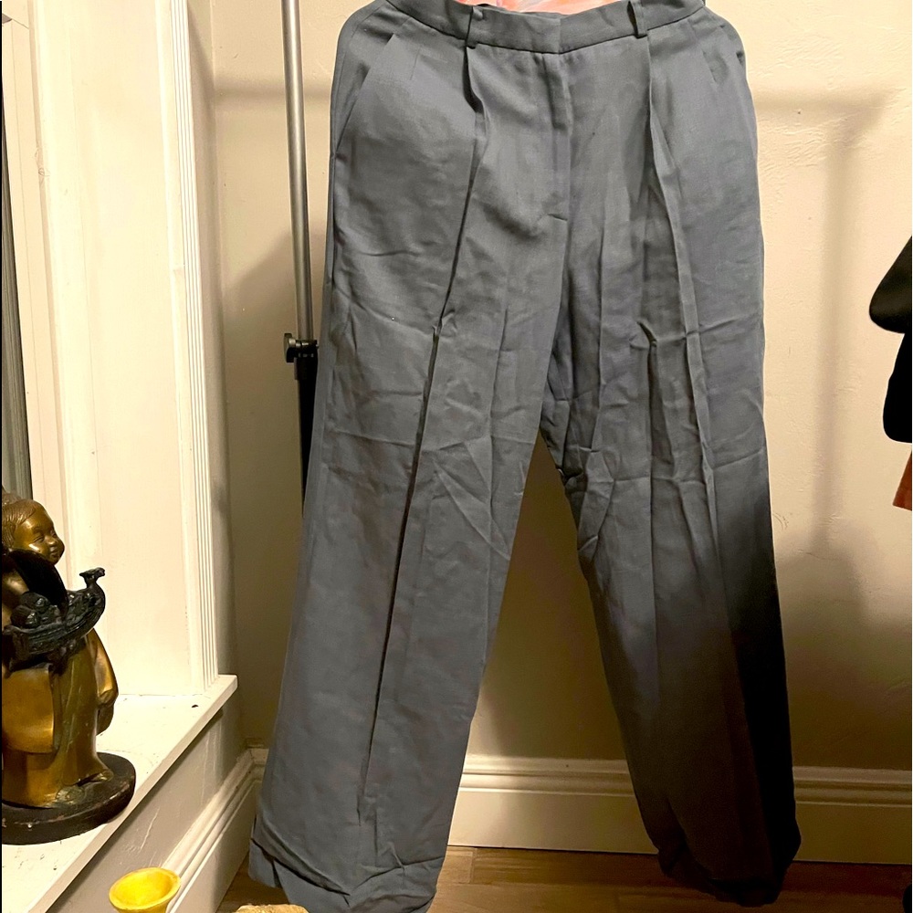 Brooks brothers tailored grey suit pants